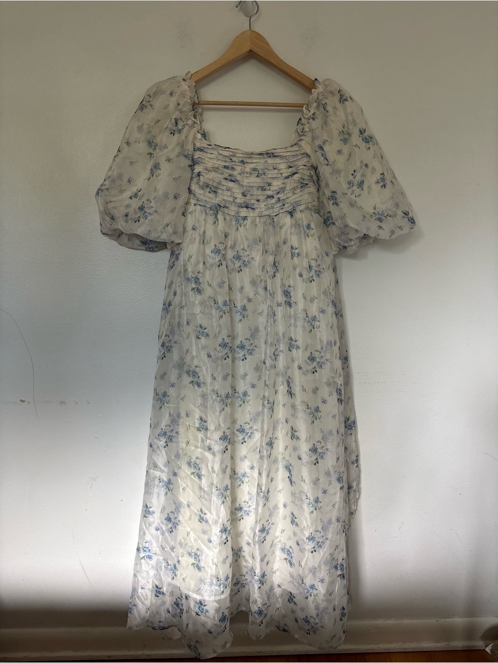 Worth Collective Romantic Flowy Ethereal Melody Maxi Dress Size Medium - Picture 2 of 13